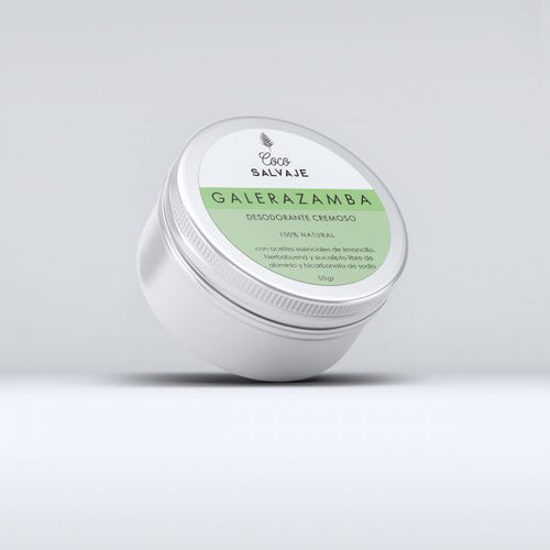 Desodorante cremoso natural - Galerazamba
